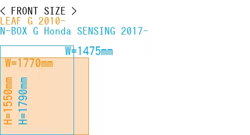 #LEAF G 2010- + N-BOX G Honda SENSING 2017-